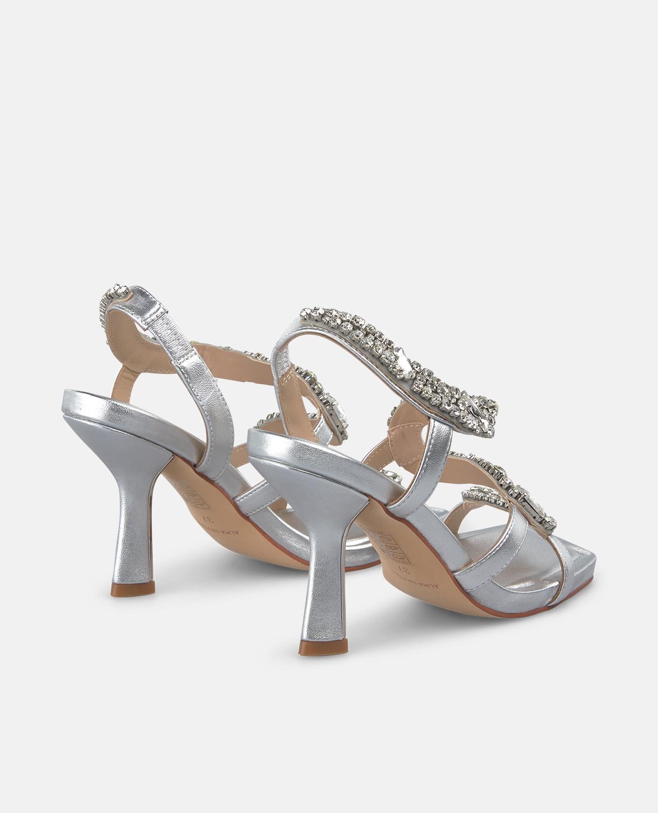 SANDALIA DE TACON SERPIENTE