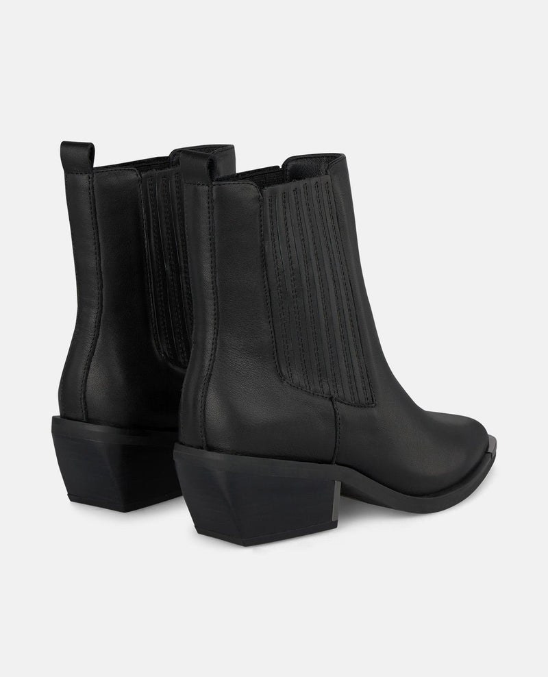 BOTTINES PLATES AVEC ÉLASTIQUE