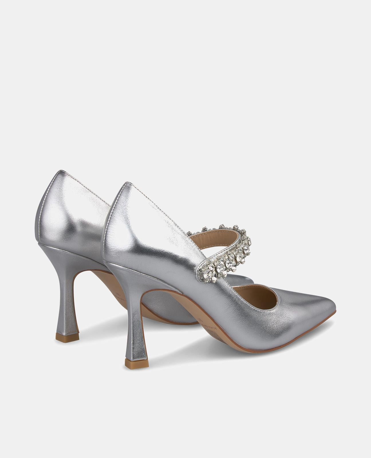 CHAUSSURE À TALON HAUT AVEC STRASS