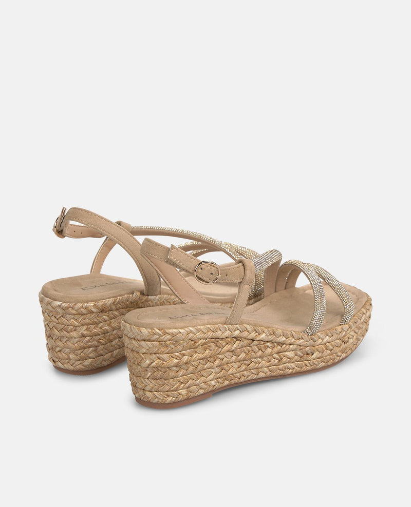 Sandália de cano baixo tubular