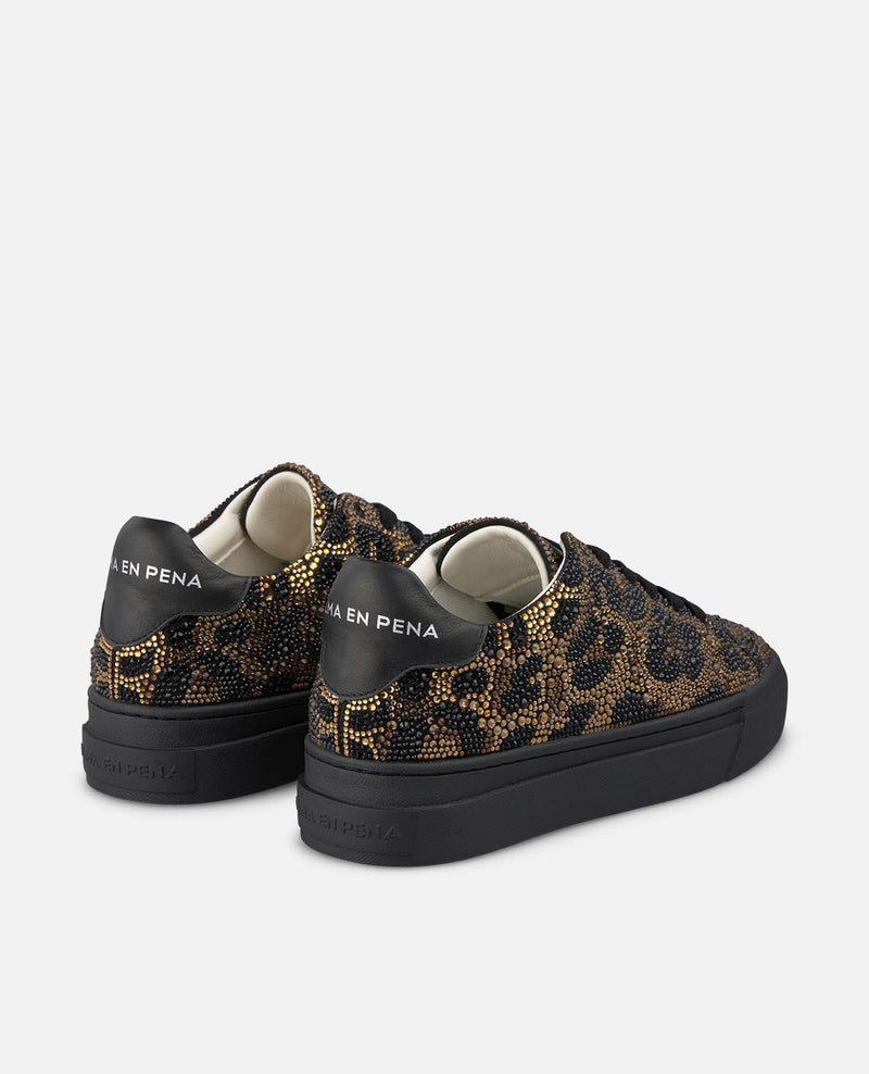 ZAPATILLA DE LEOPARDO PEDRERÍA