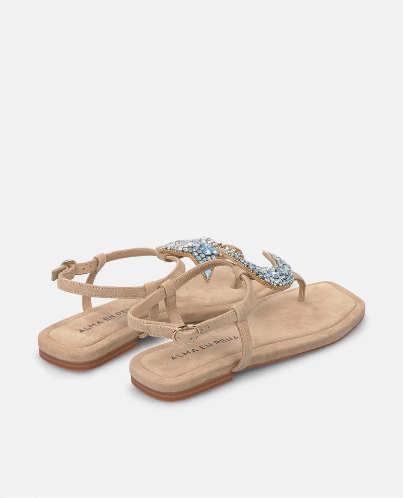 SANDALIA DETALLE EN PEDRERÍA