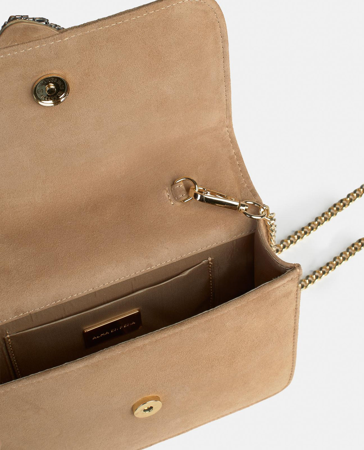 SNAKE FLAP SHOULDER BAG
