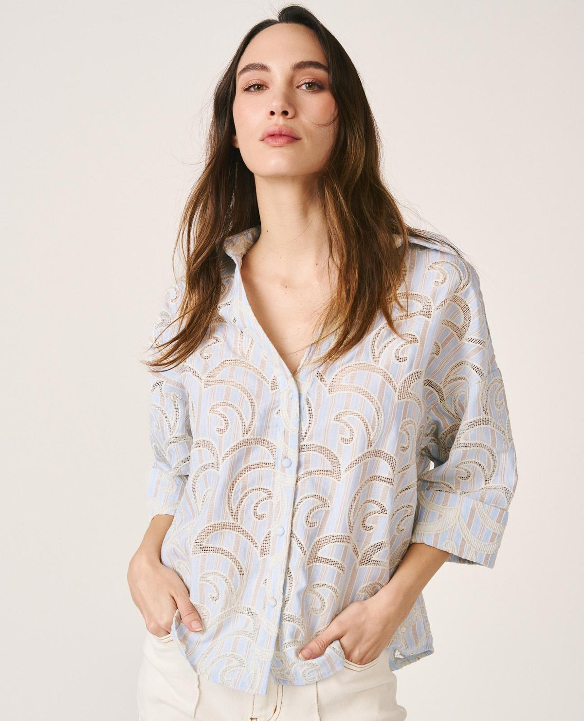 CAMICIA A RIGHE