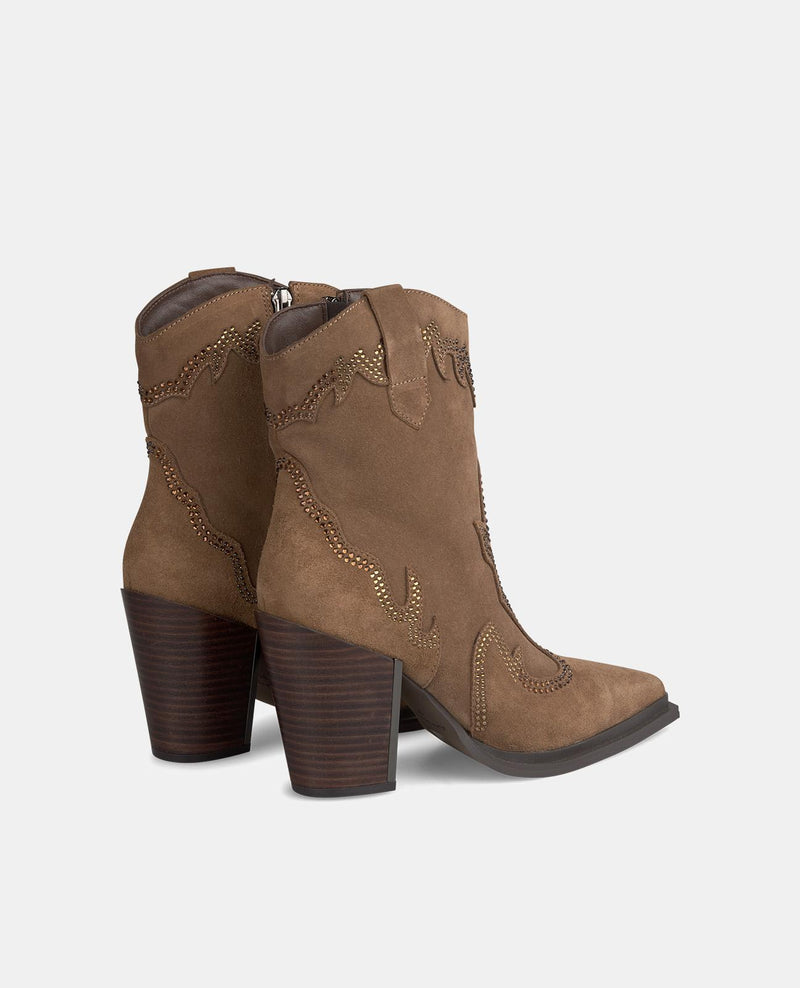 BOTTINES À TALONS BOTTINES À TALONS PAILLETÉES