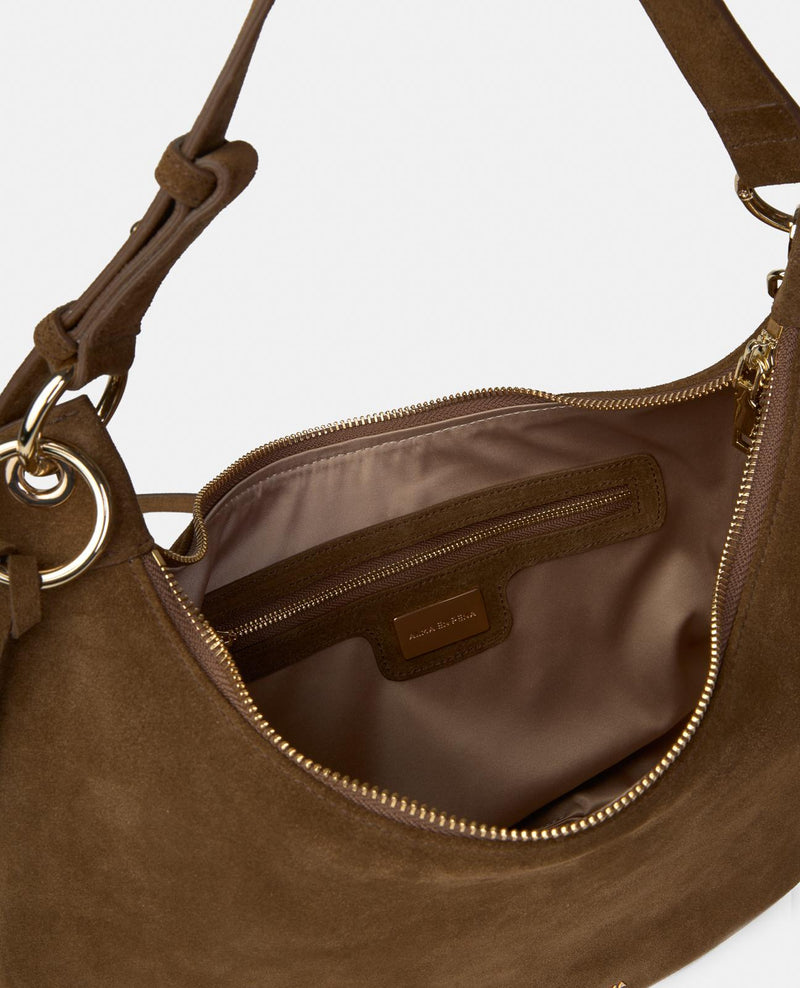 FRINGED SHOULDER BAG