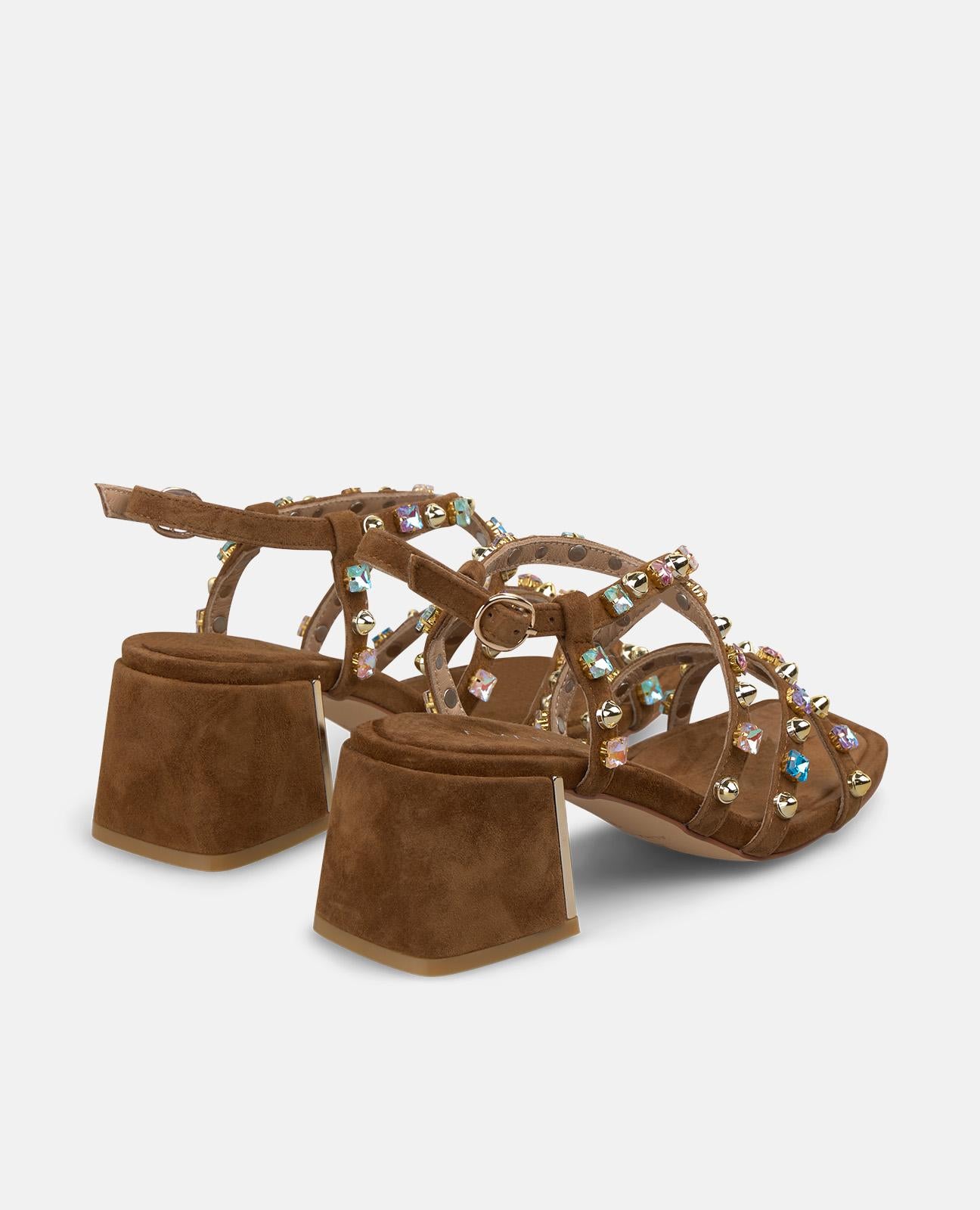 SANDALIA TACHUELAS BRILLANTES