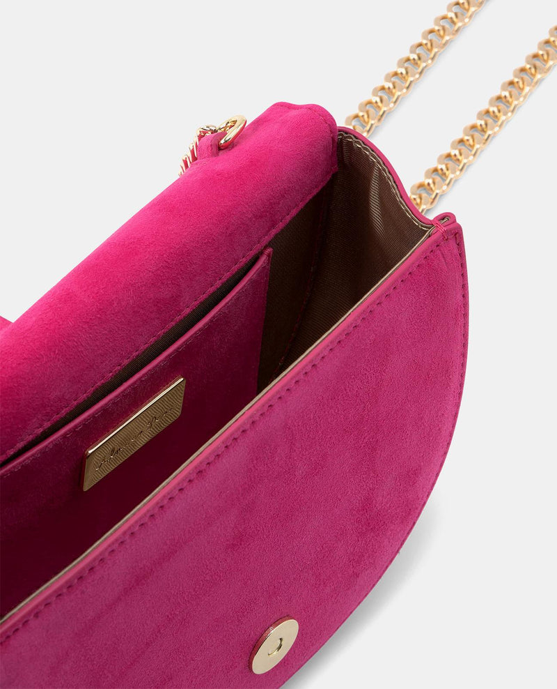 HALF-MOON FLAP BAG