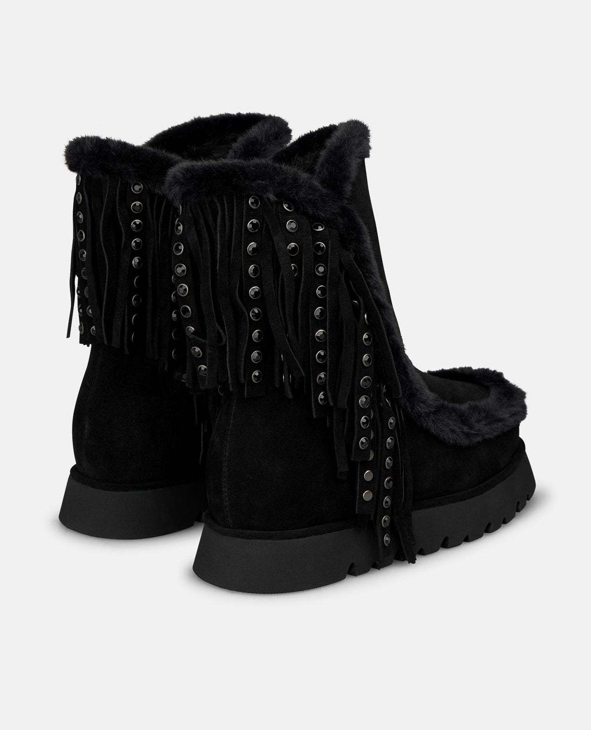 BOTA APRESKI DE CAMURÇA COM FRANJAS
