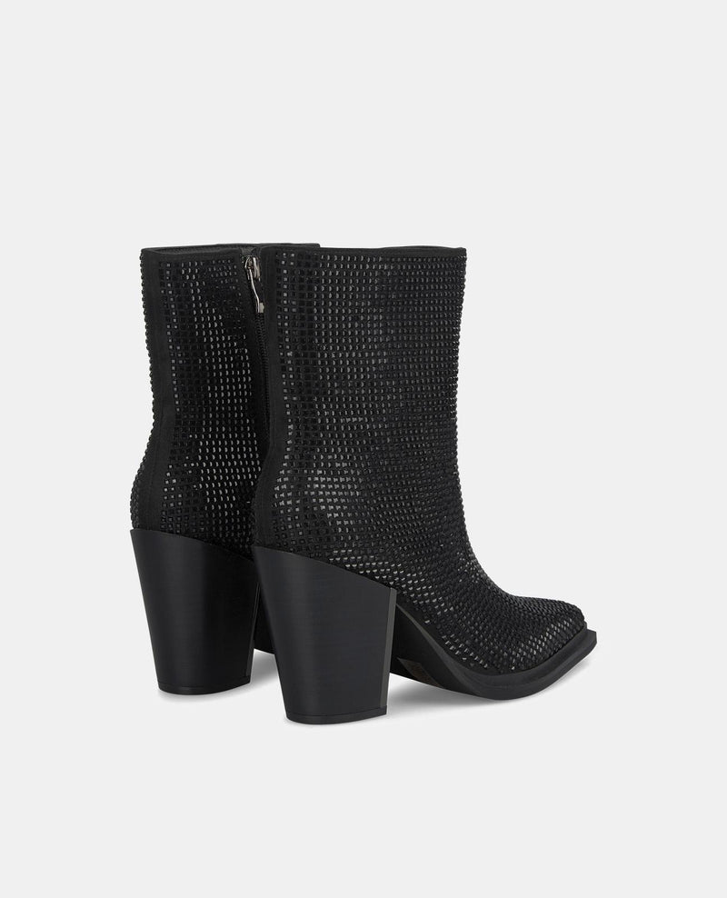 BOTTINES RECOUVERTES DE STRASS