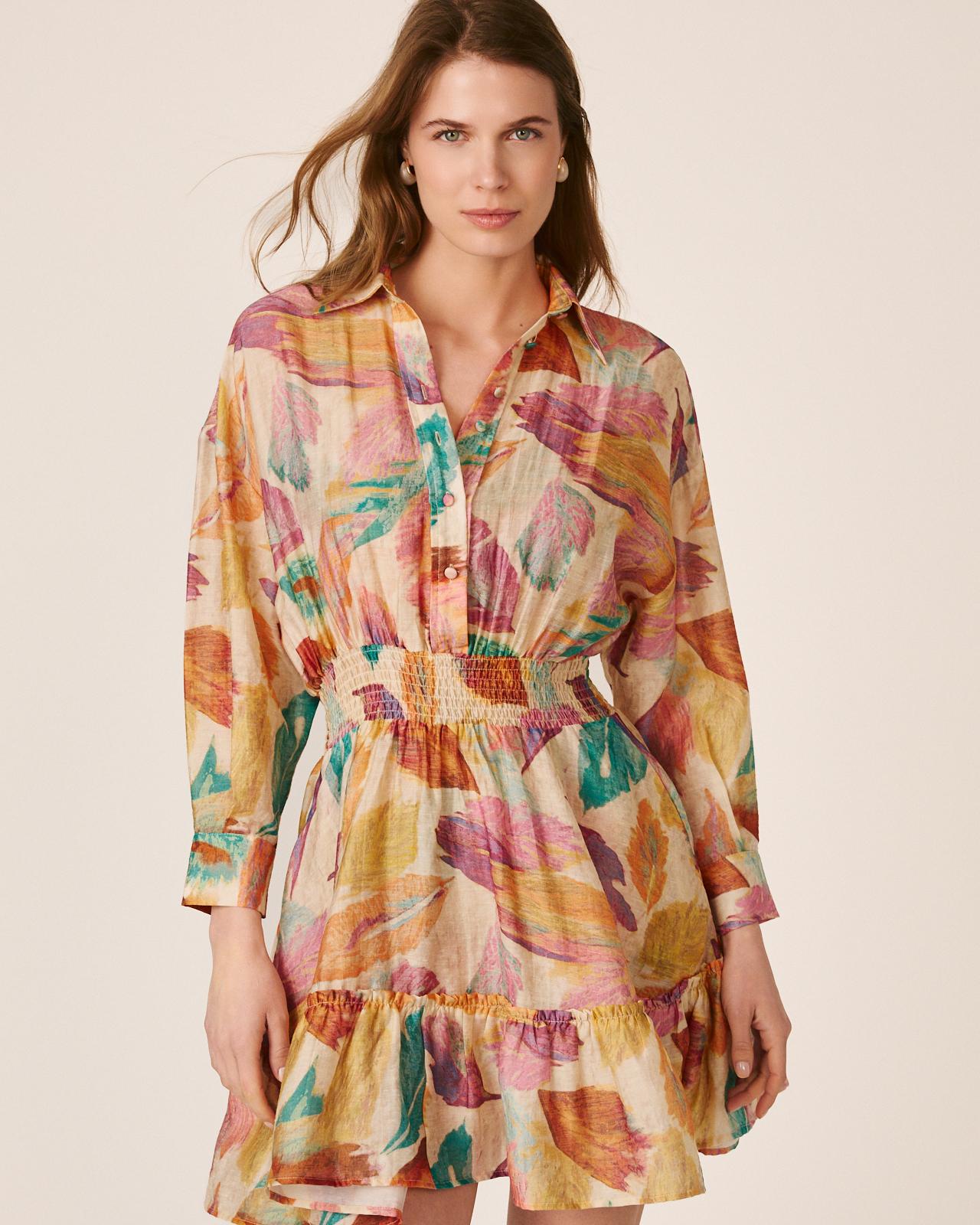 MINIVESTIDO COM MANGAS CAMISETA