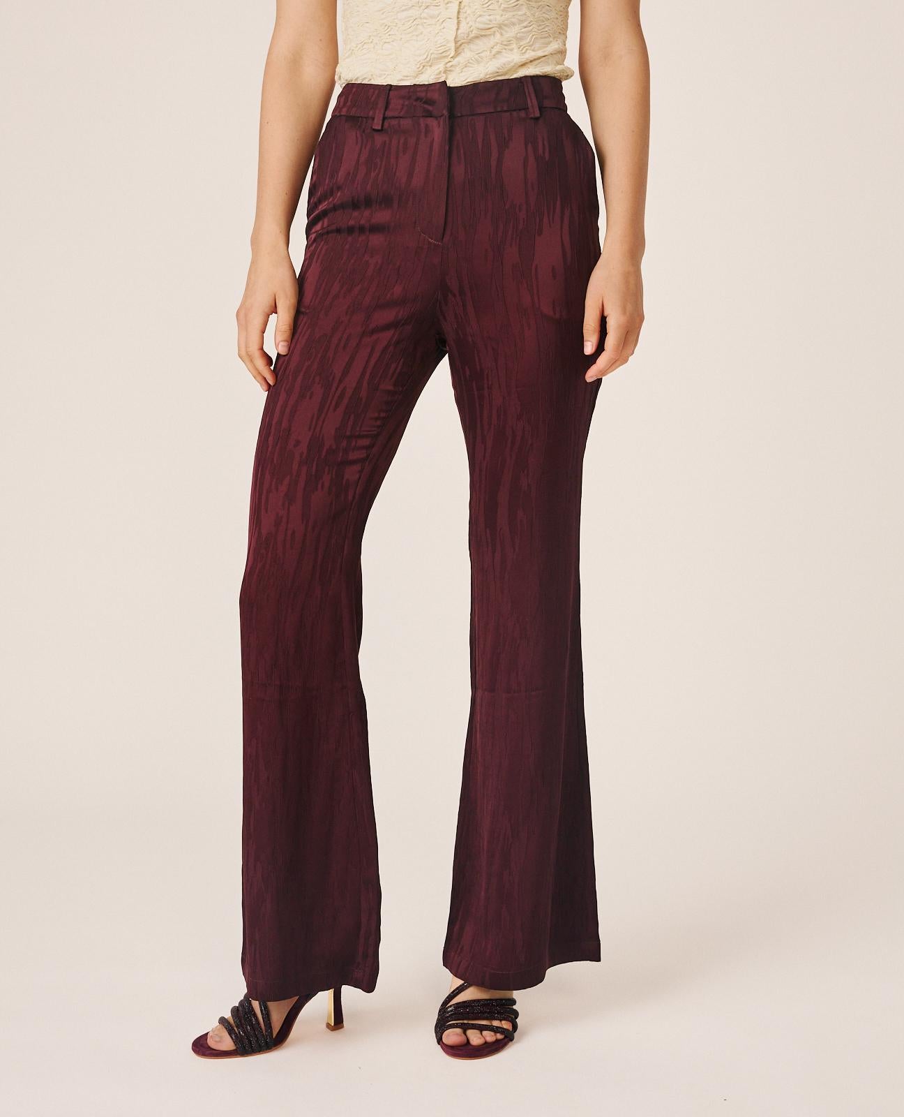 PANTALÓN FLARE JACQUARD