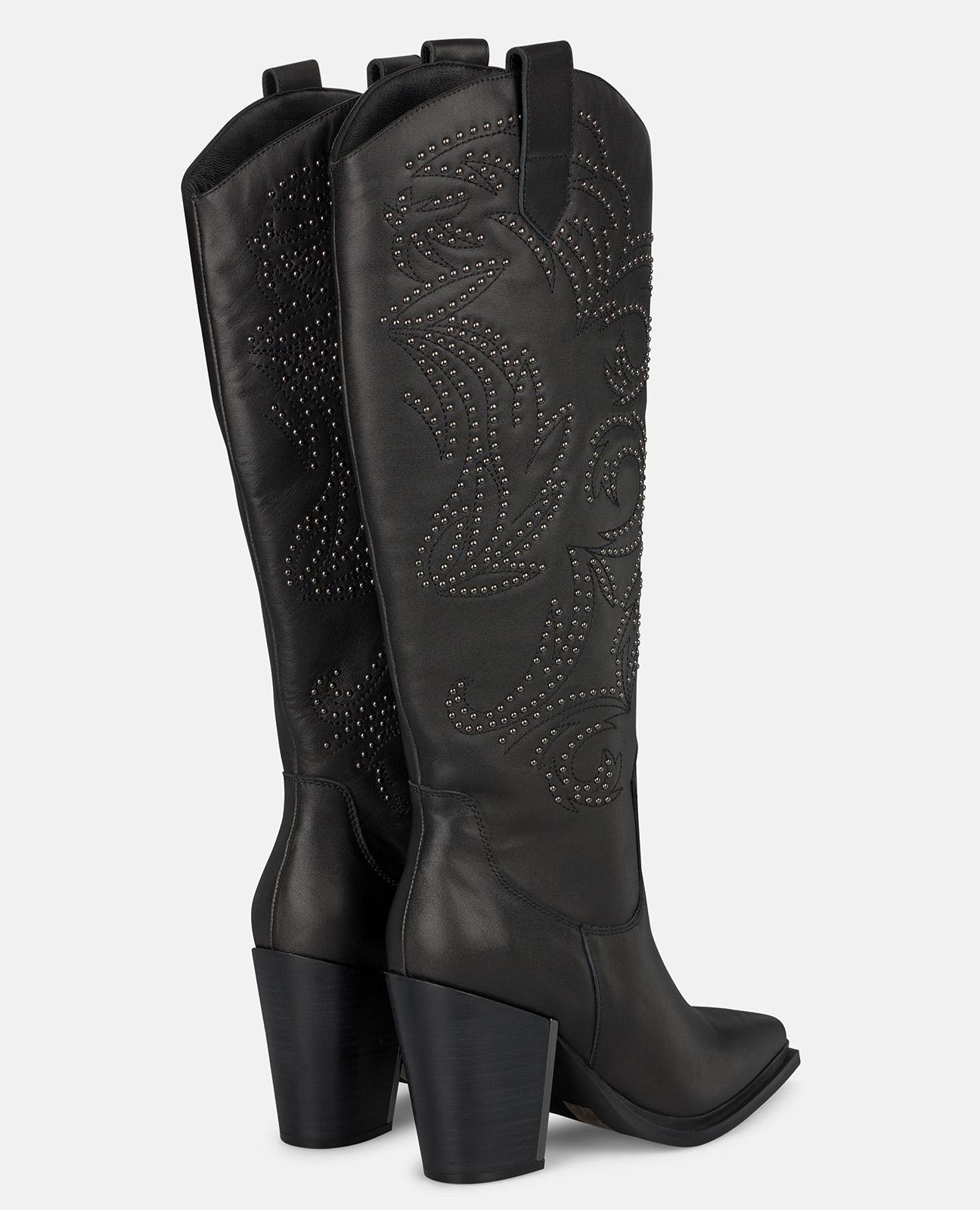 STIVALE DA COWBOY CON BORCHIE