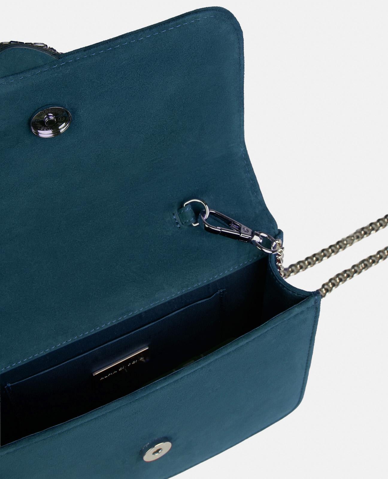 BOLSO BANDOLERA SOLAPA SERPIENTE