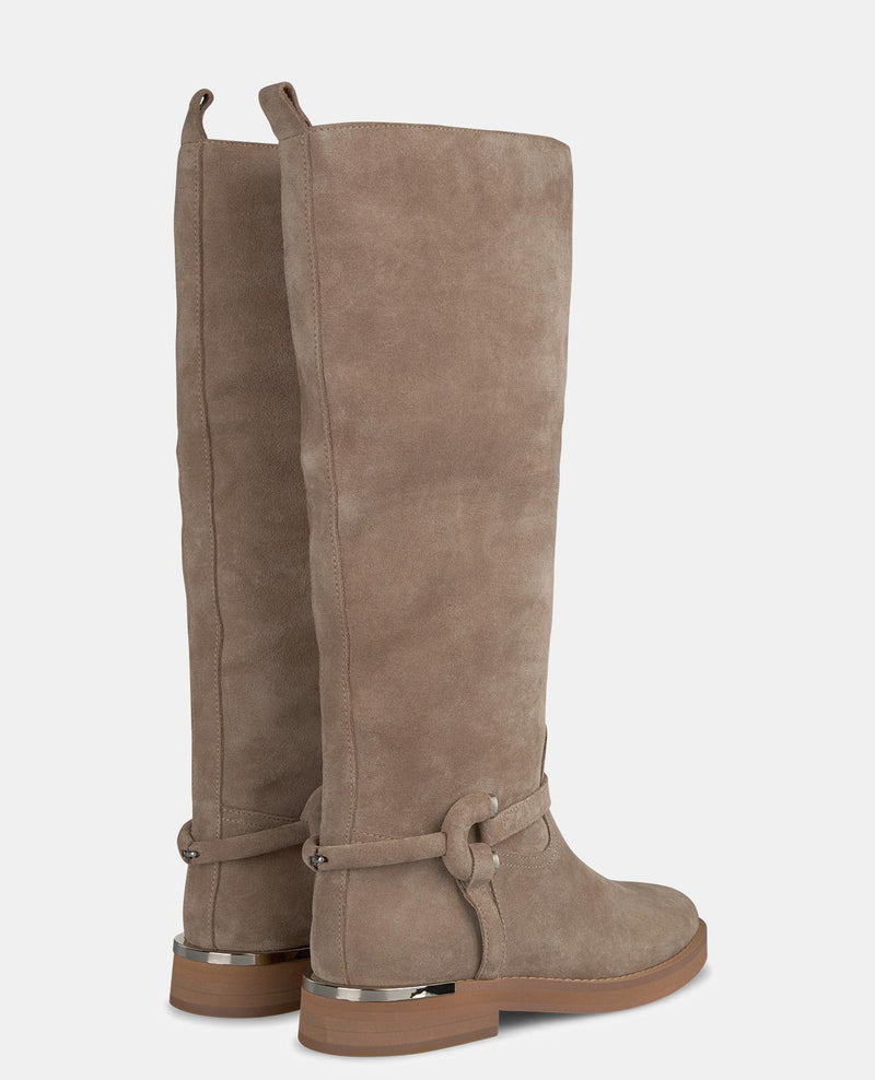 FLACHSTIEFEL MIT STEIGBÜGEL