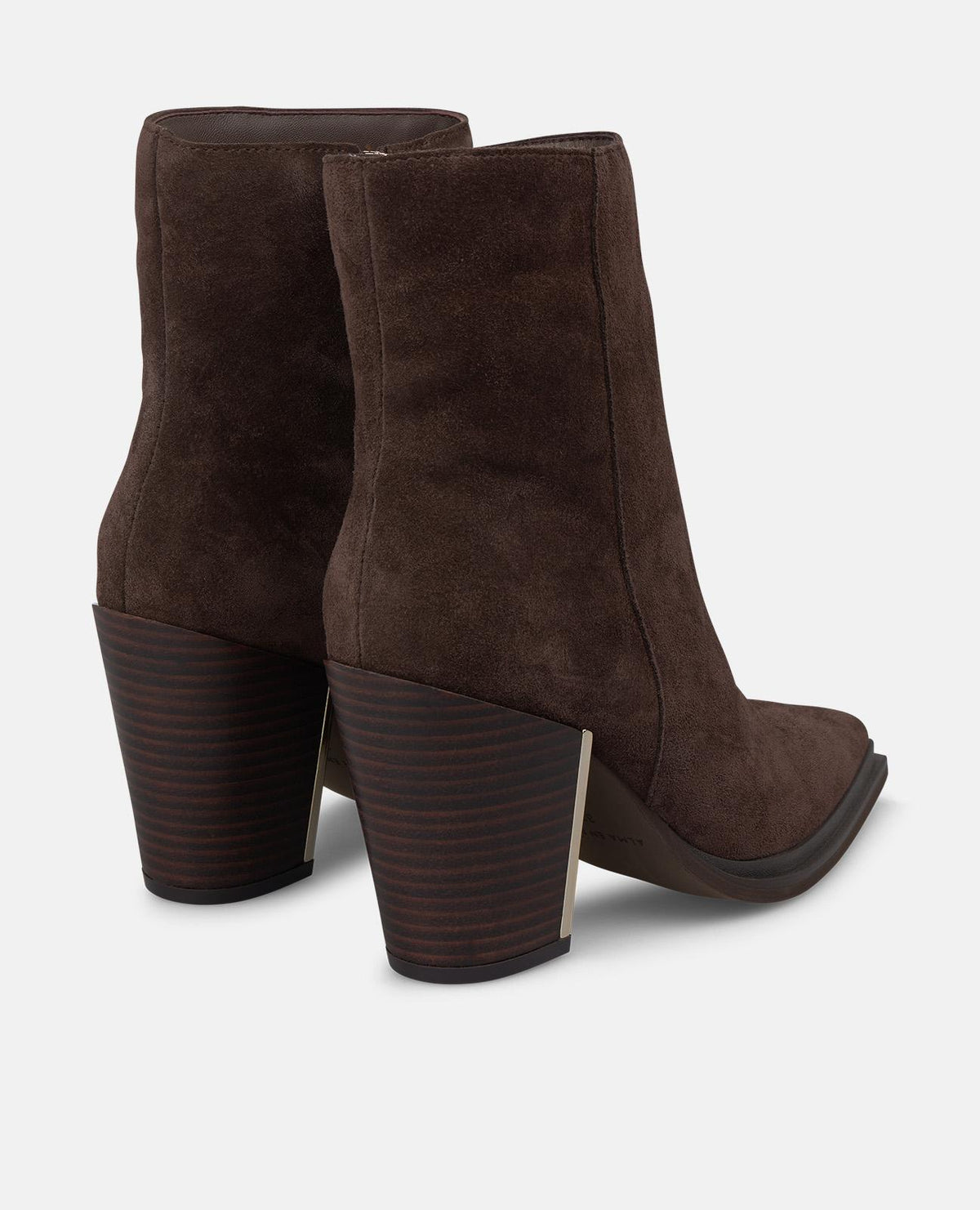 ANIMAL-PRINT SUEDE ANKLE BOOTS