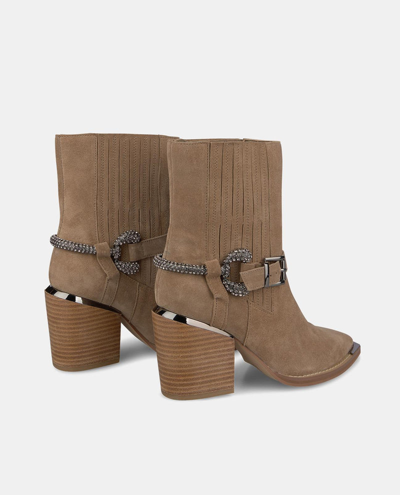 BOTTE DE CHEVILLE AVEC LANIÈRE