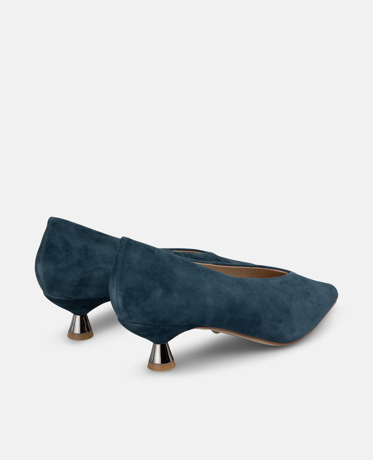 ZAPATO TACÓN CHUPETE DE ANTE