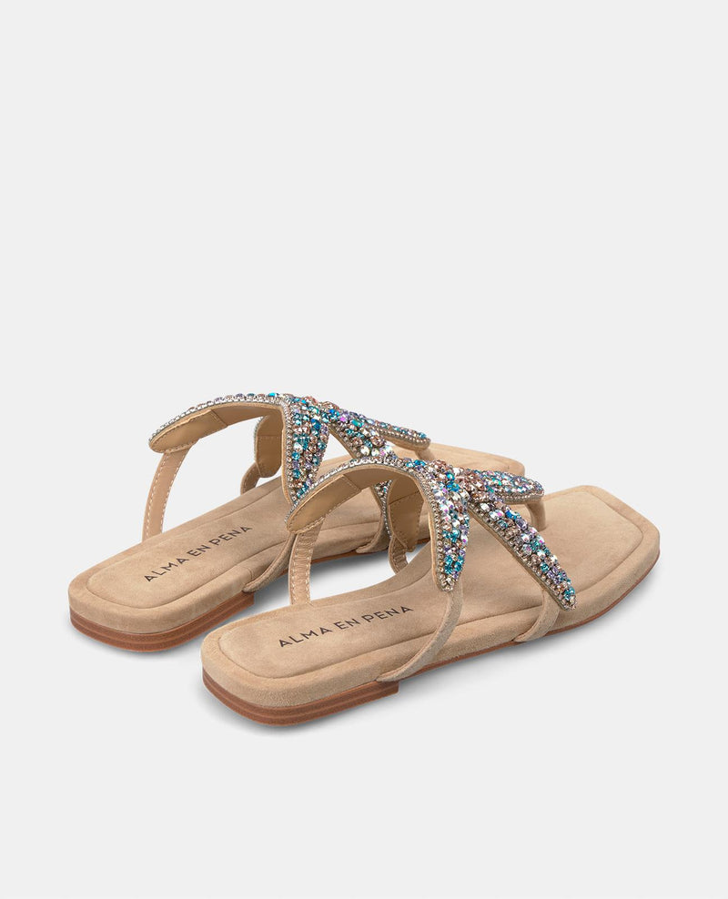 SANDALIA PLANA ESTRELLA