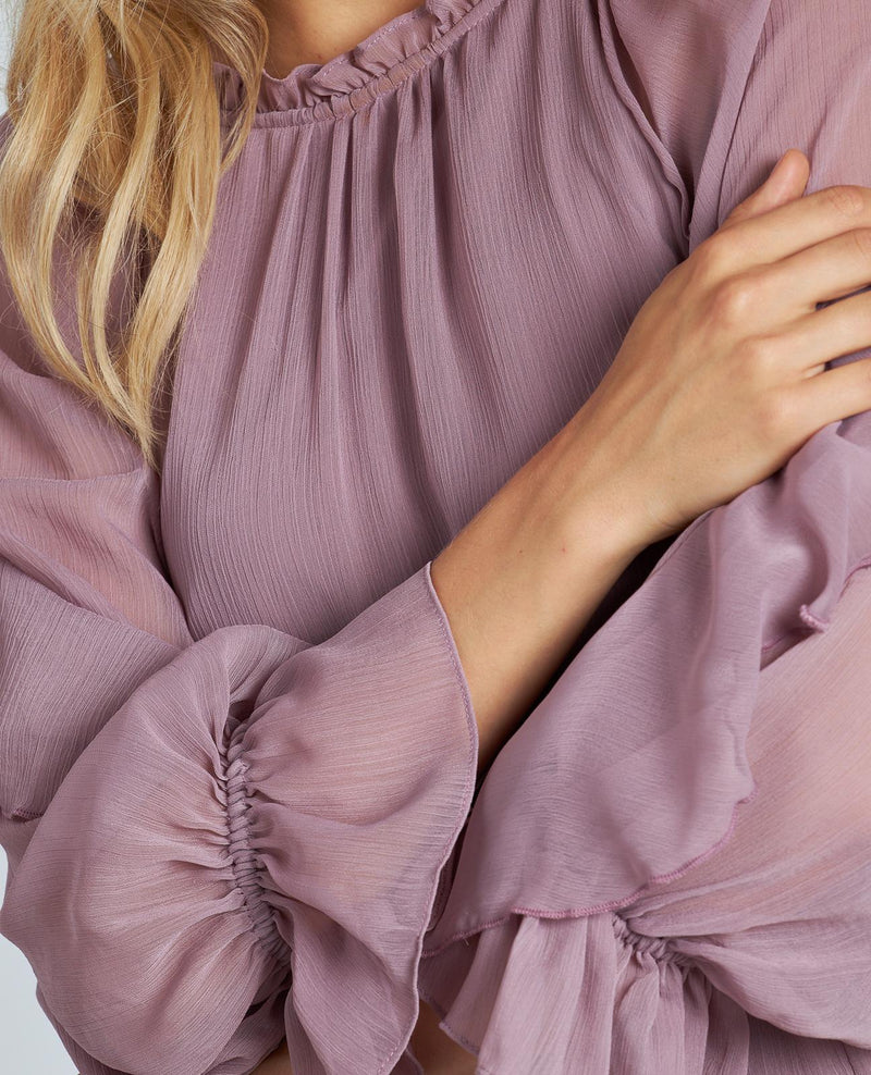 VESTIDO STRAIGHT VOLANTES