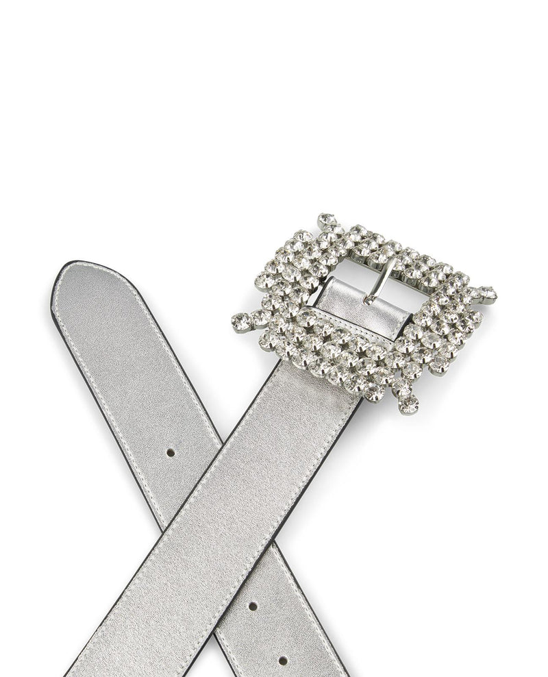 CEINTURE À BOUCLE EN STRASS