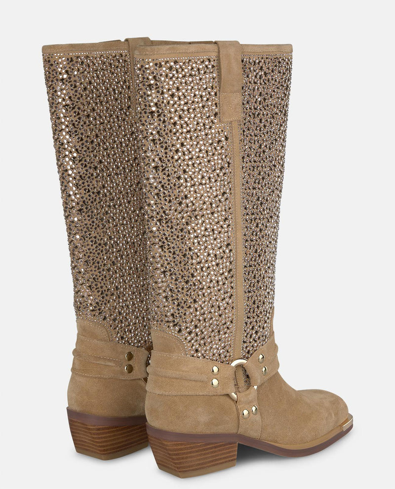 OPENWORK BOOT WITH DETAILS