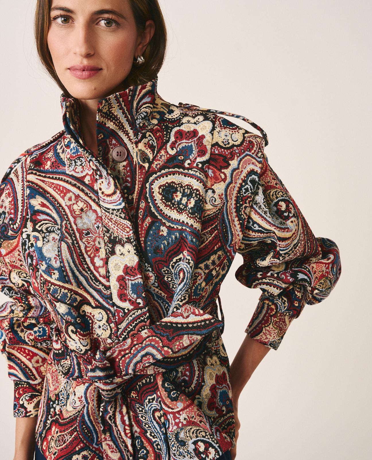 CHAQUETA PAISLEY