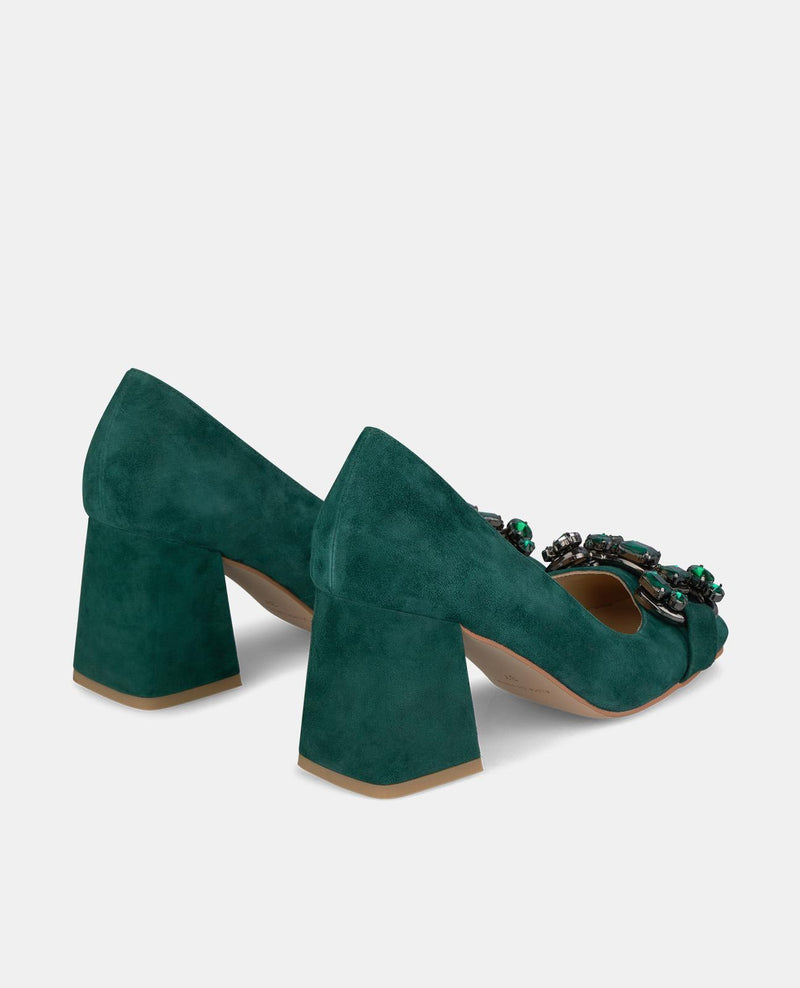 CHAUSSURE À TALON AVEC ÉTRIER