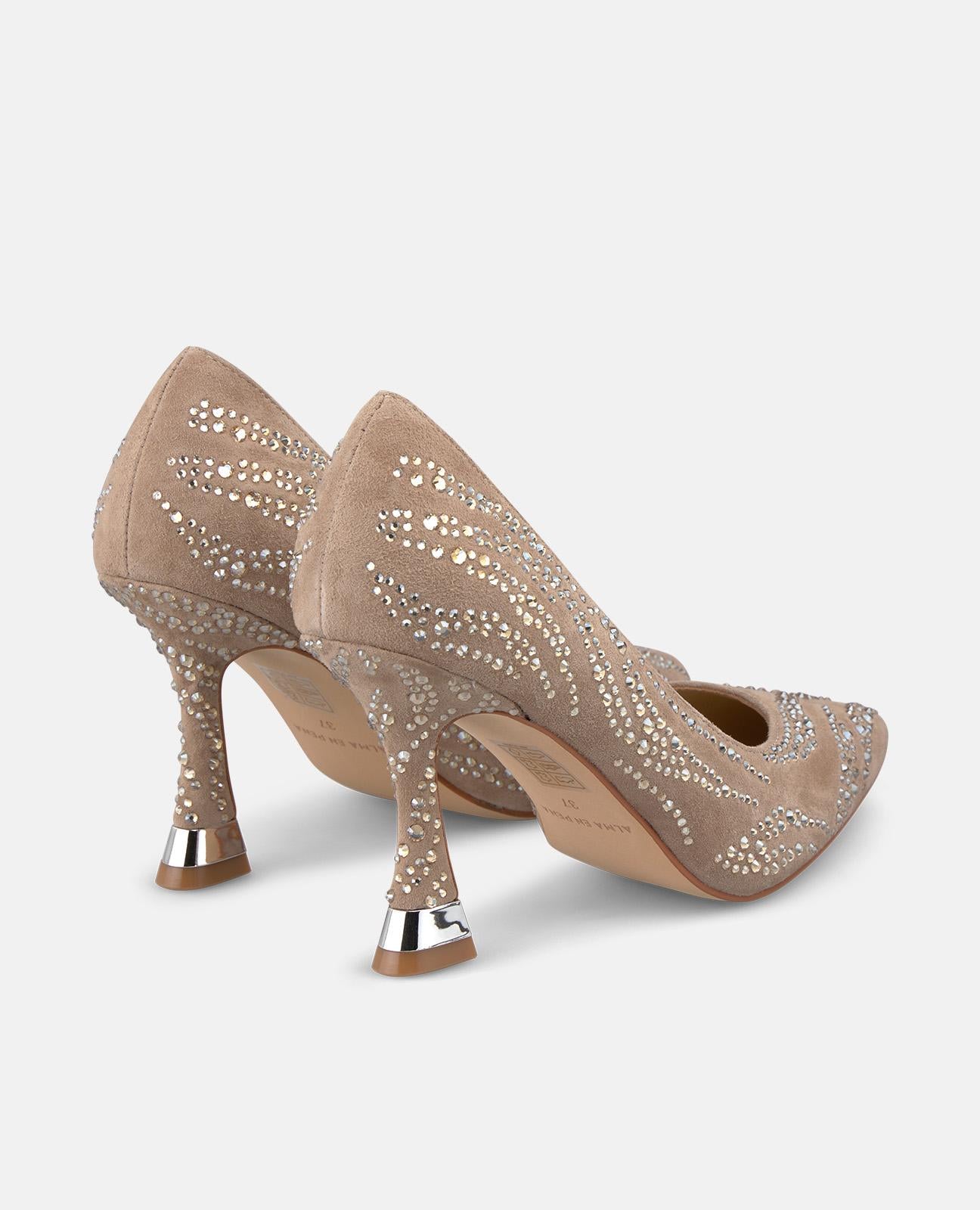 SCARPA ALTA CON STRASS