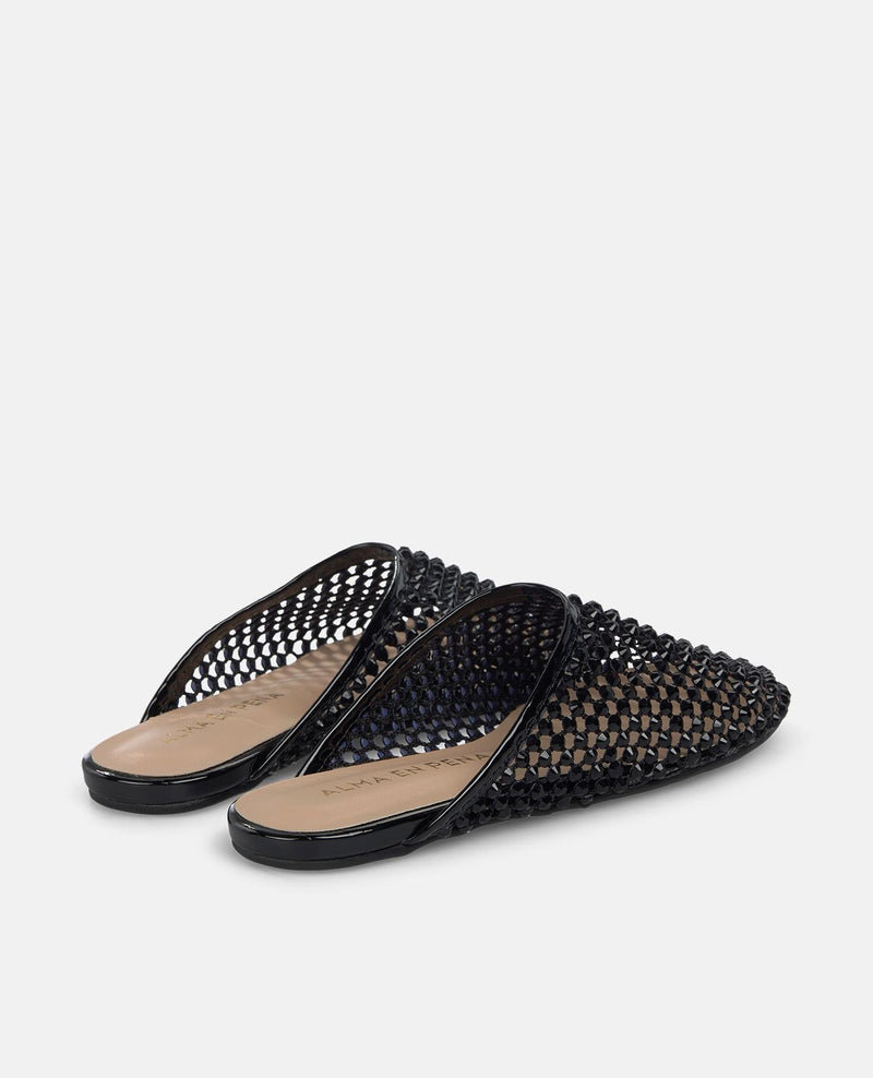 SANDALIA PLANA MULE MALLA