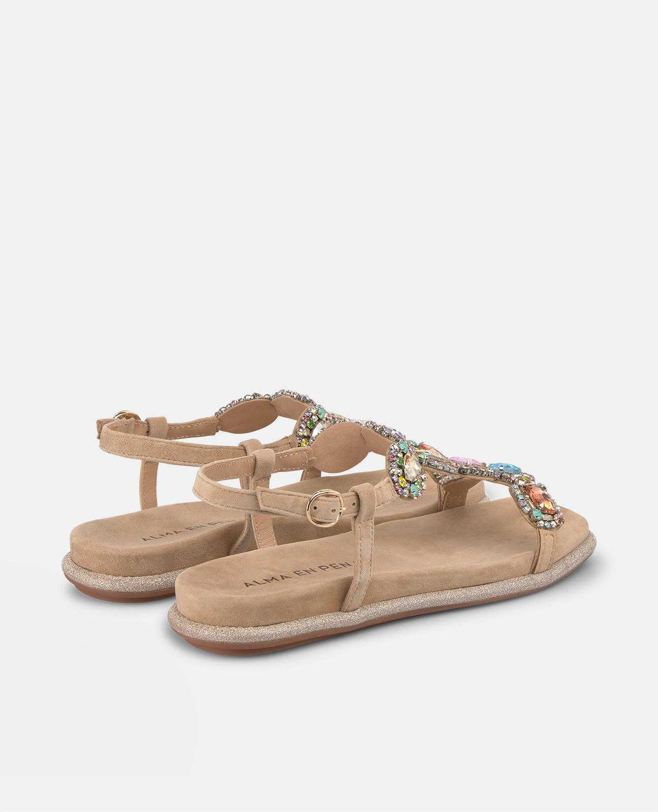 SANDALIA ABALORIOS PEDRERÍA