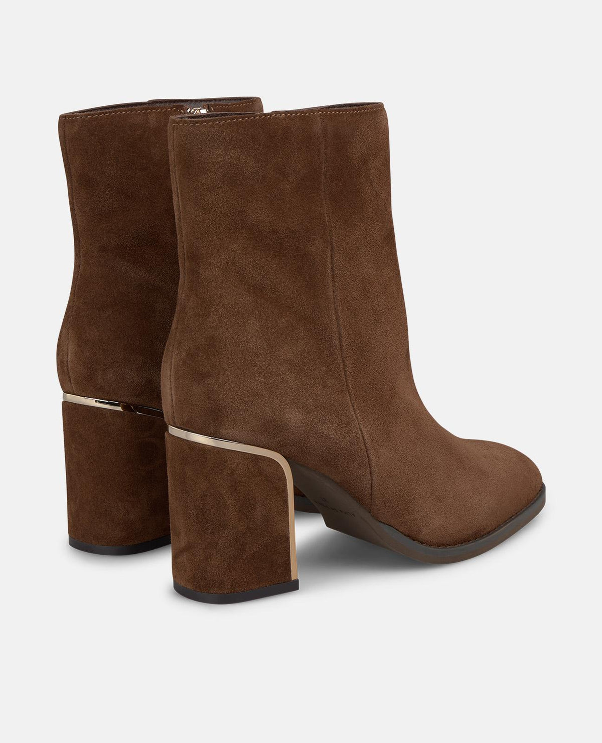 HEELED ANKLE BOOTS WITH DETAILING