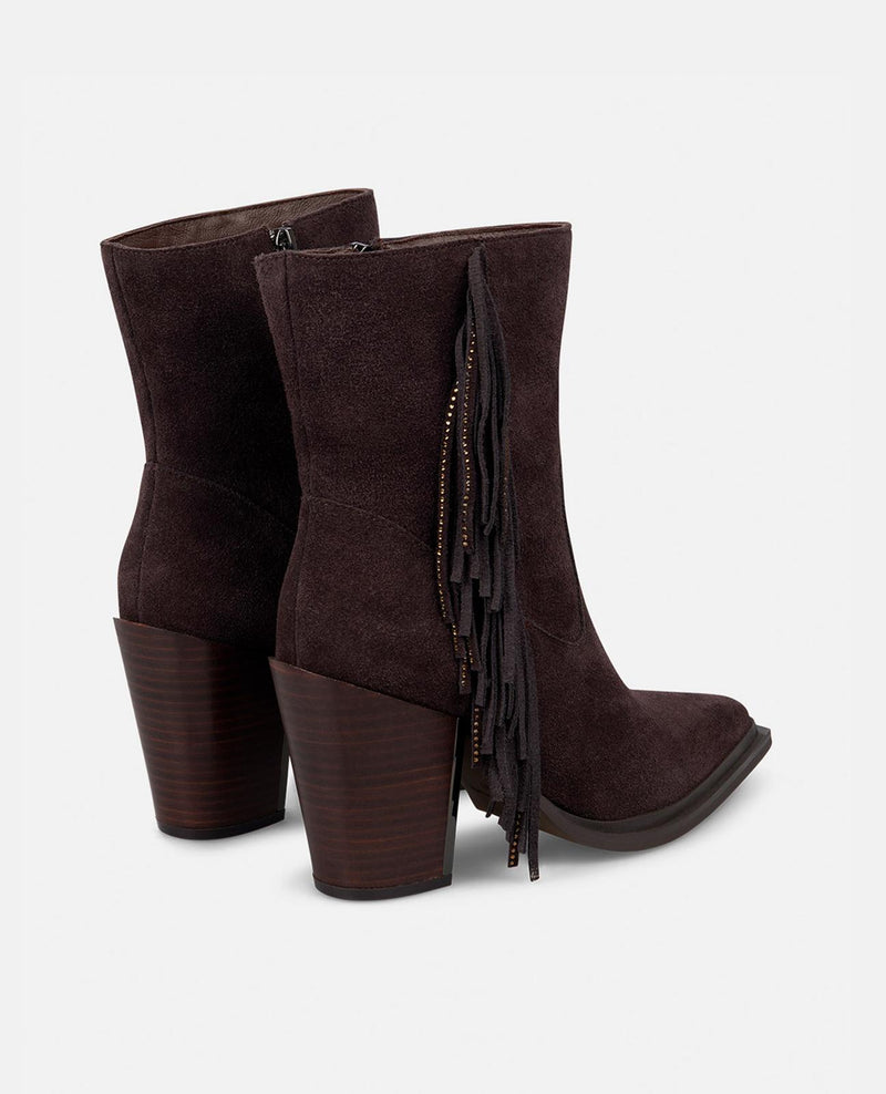 BOTÍN TACÓN FLECOS PEDRERÍA