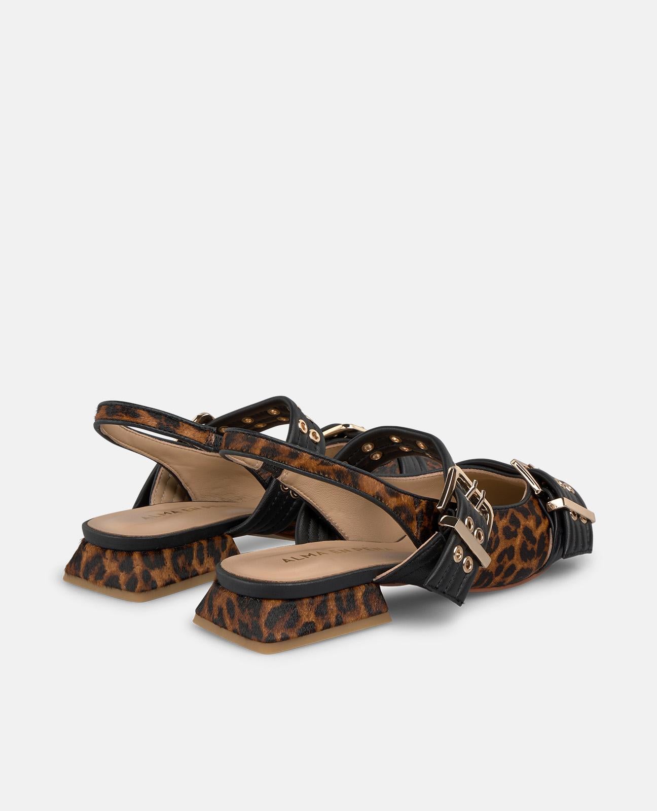 ZAPATO DESTALONADO HEBILLA ANCHA