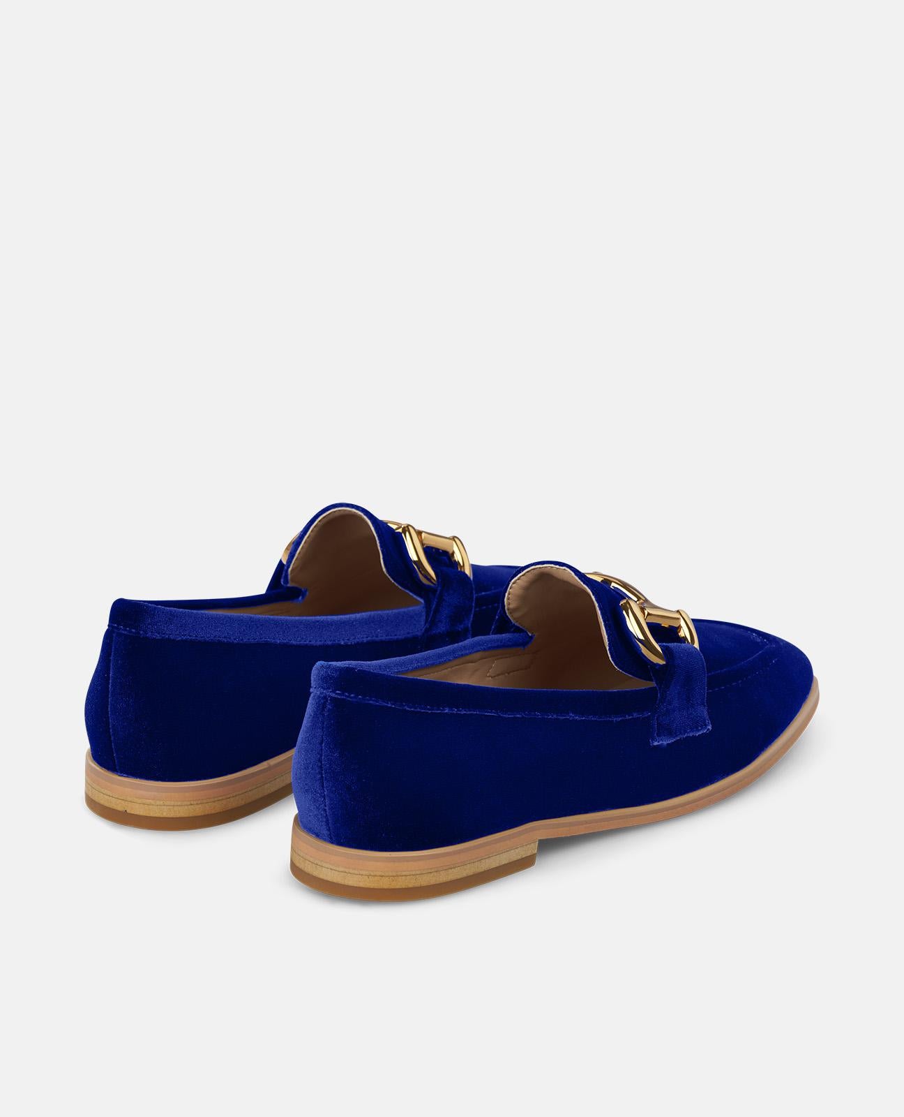 MOCASÍN TERCIOPELO ESTRIBO