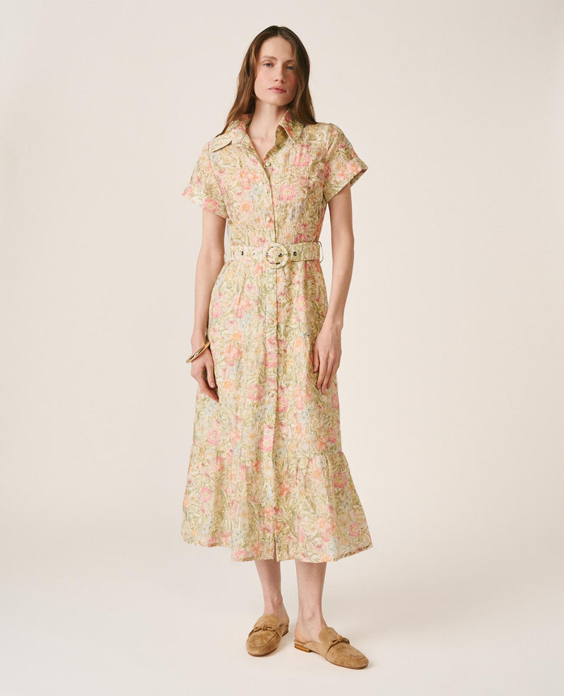 VESTIDO CORTE CINTURA