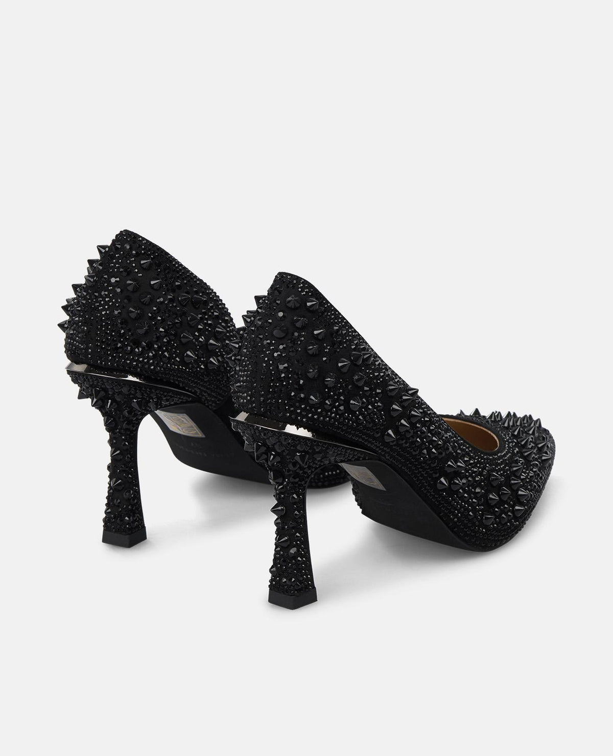 SCARPA CON TACCO A SPITALE DETTAGLI