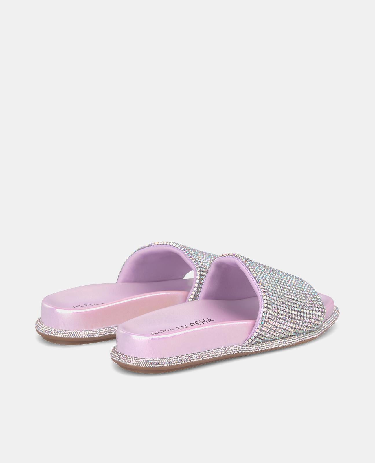 SANDALIA PLANA TIRA STRASS