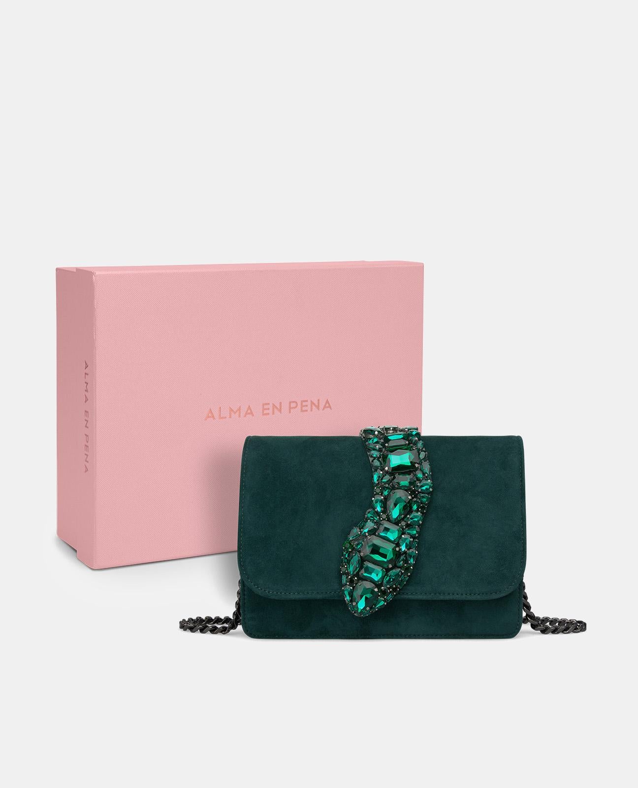 BOLSO BANDOLERA CON SERPIENTE