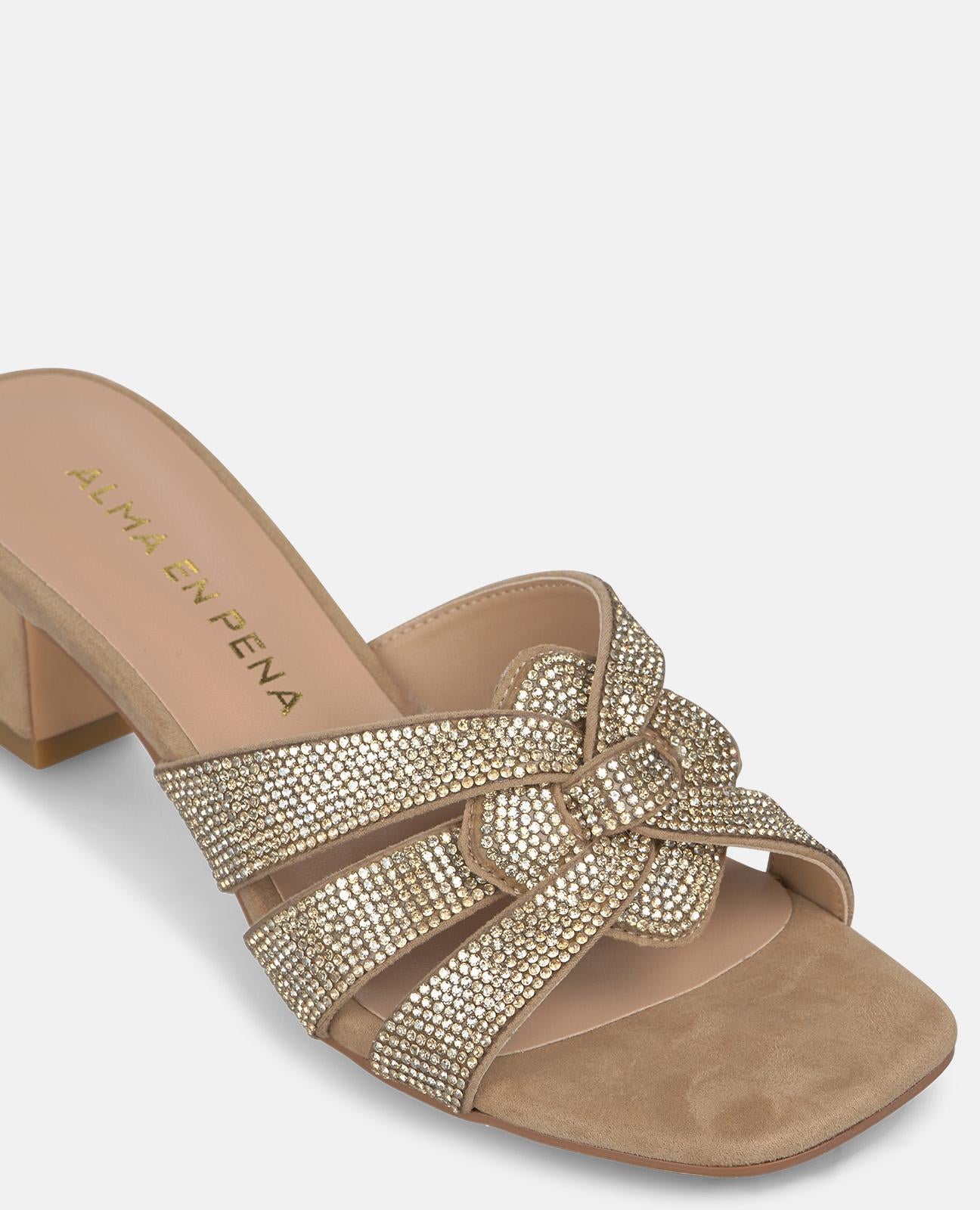 SANDALIA TIRAS ENTRELAZADAS