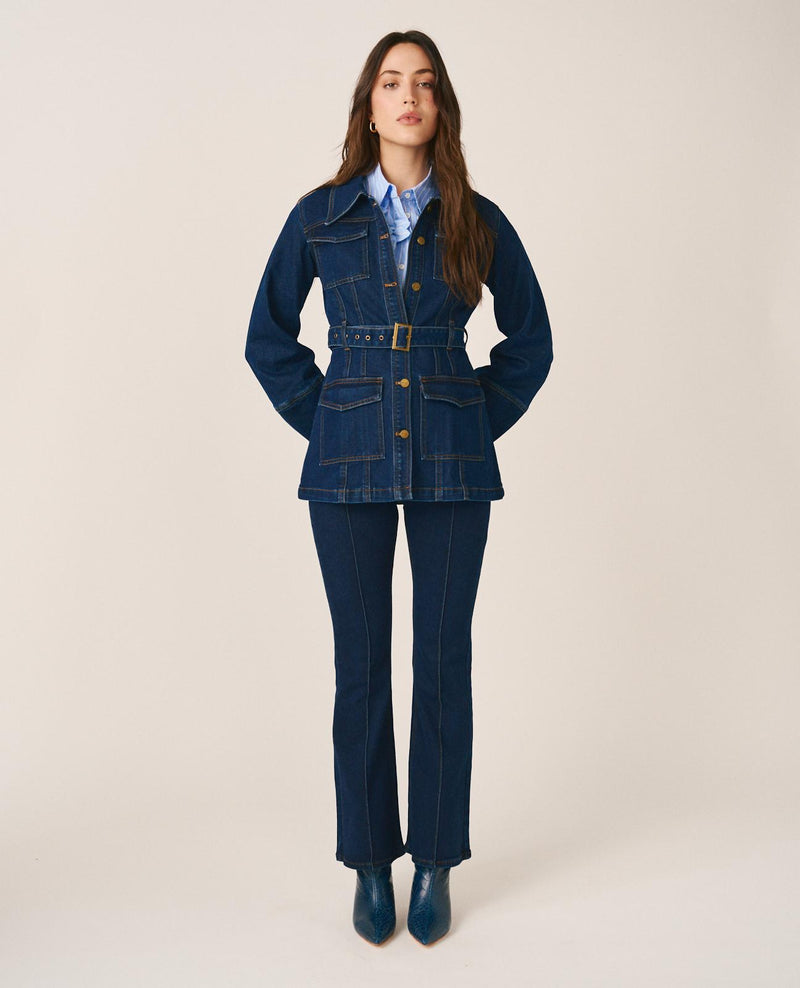 PANTALÓN VAQUERO ACAMPANADO