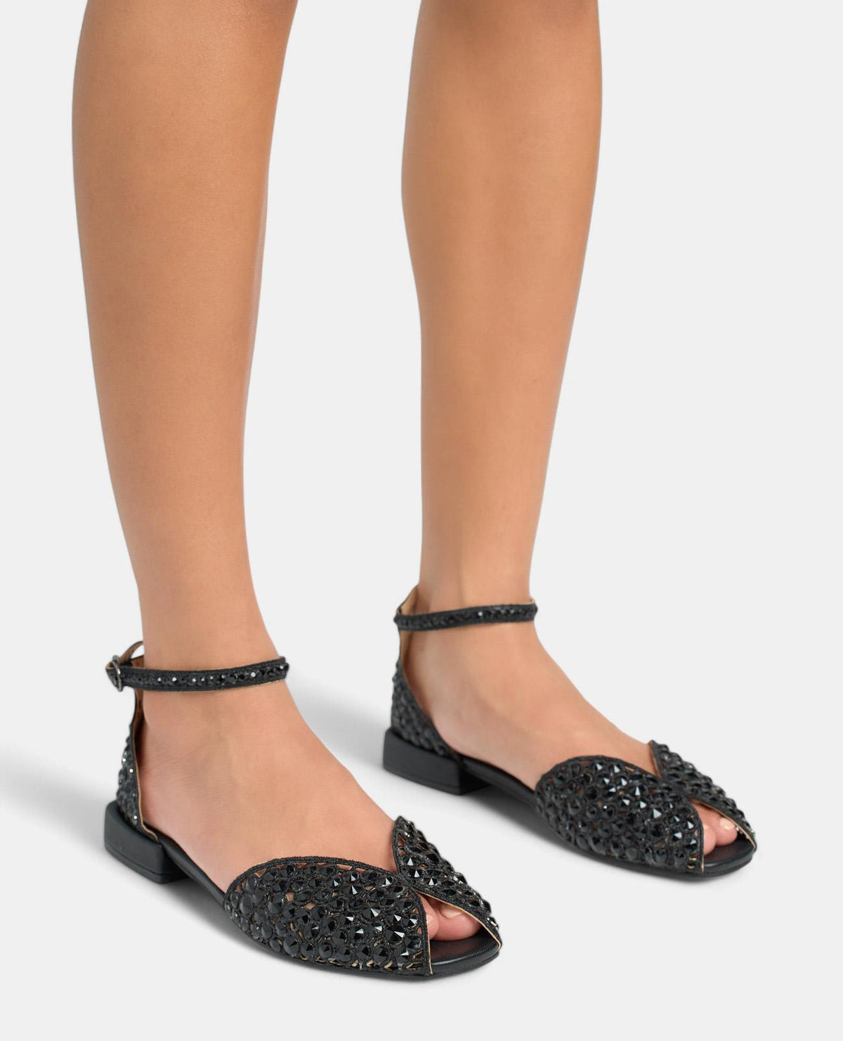 SANDÁLIA DE PULSEIRA COM STRASS