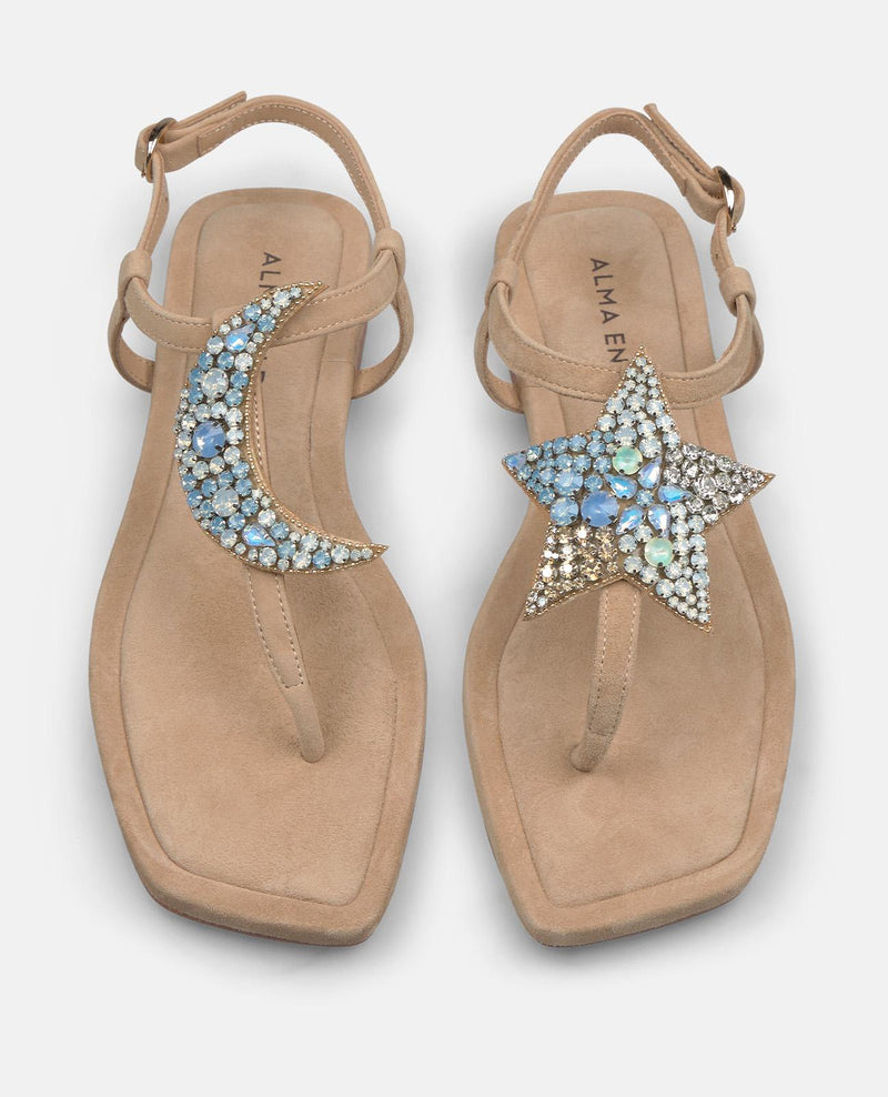 SANDALIA DETALLE EN PEDRERÍA