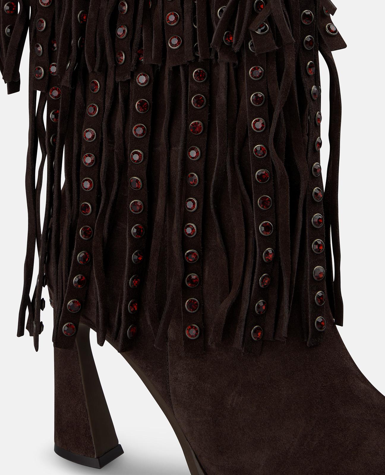 BOTA COWBOY DE ANTE CON FLECOS