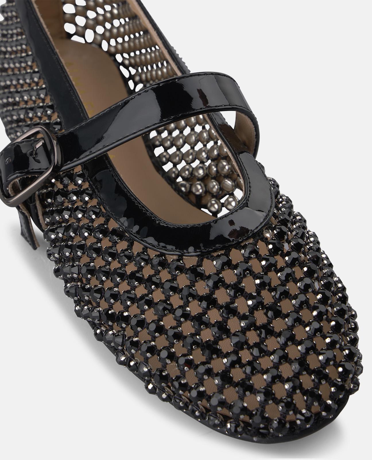 BAILARINAS METALIZADAS CON HEBILLA