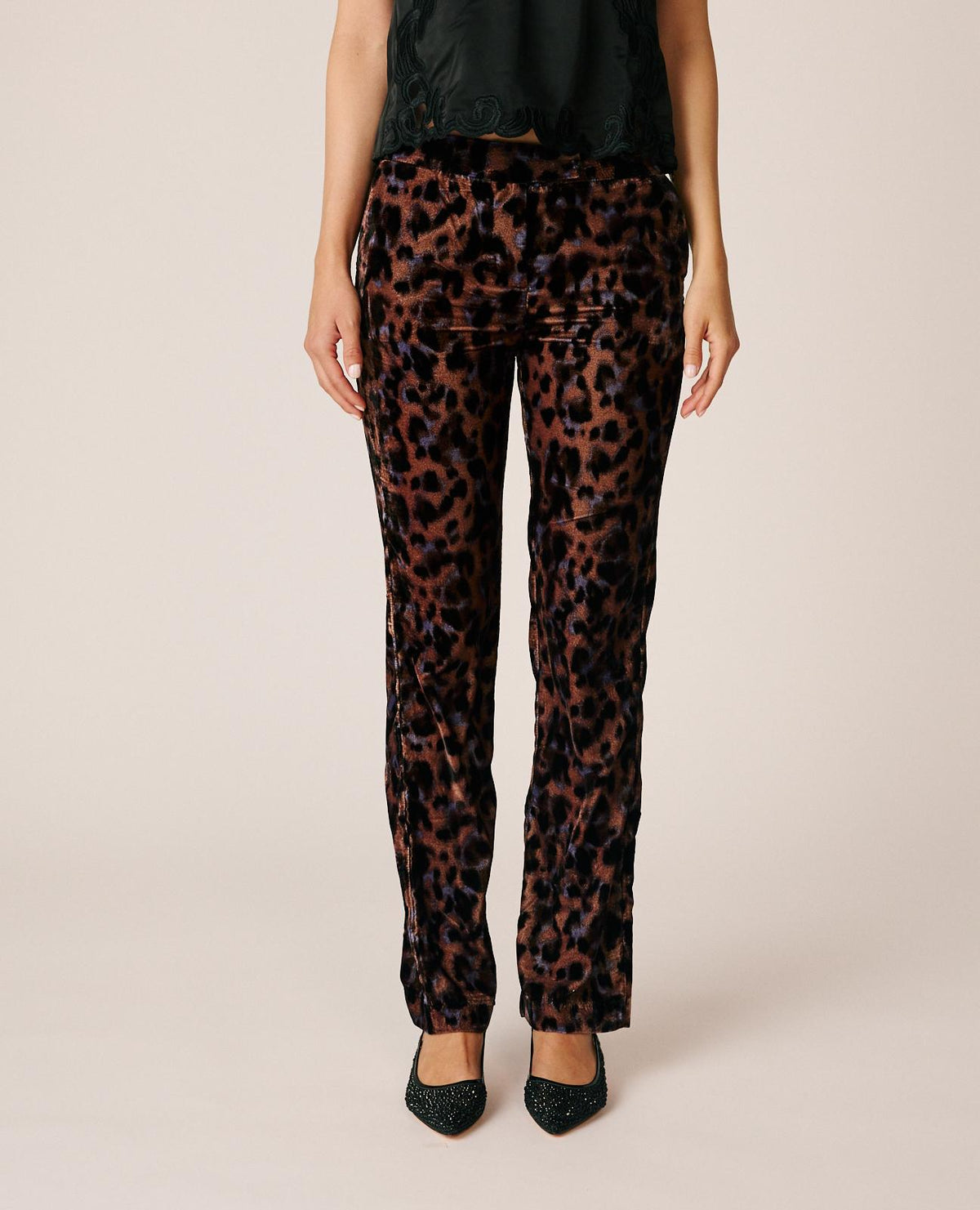 PANTALON LEOPARDO TERCIOPELO