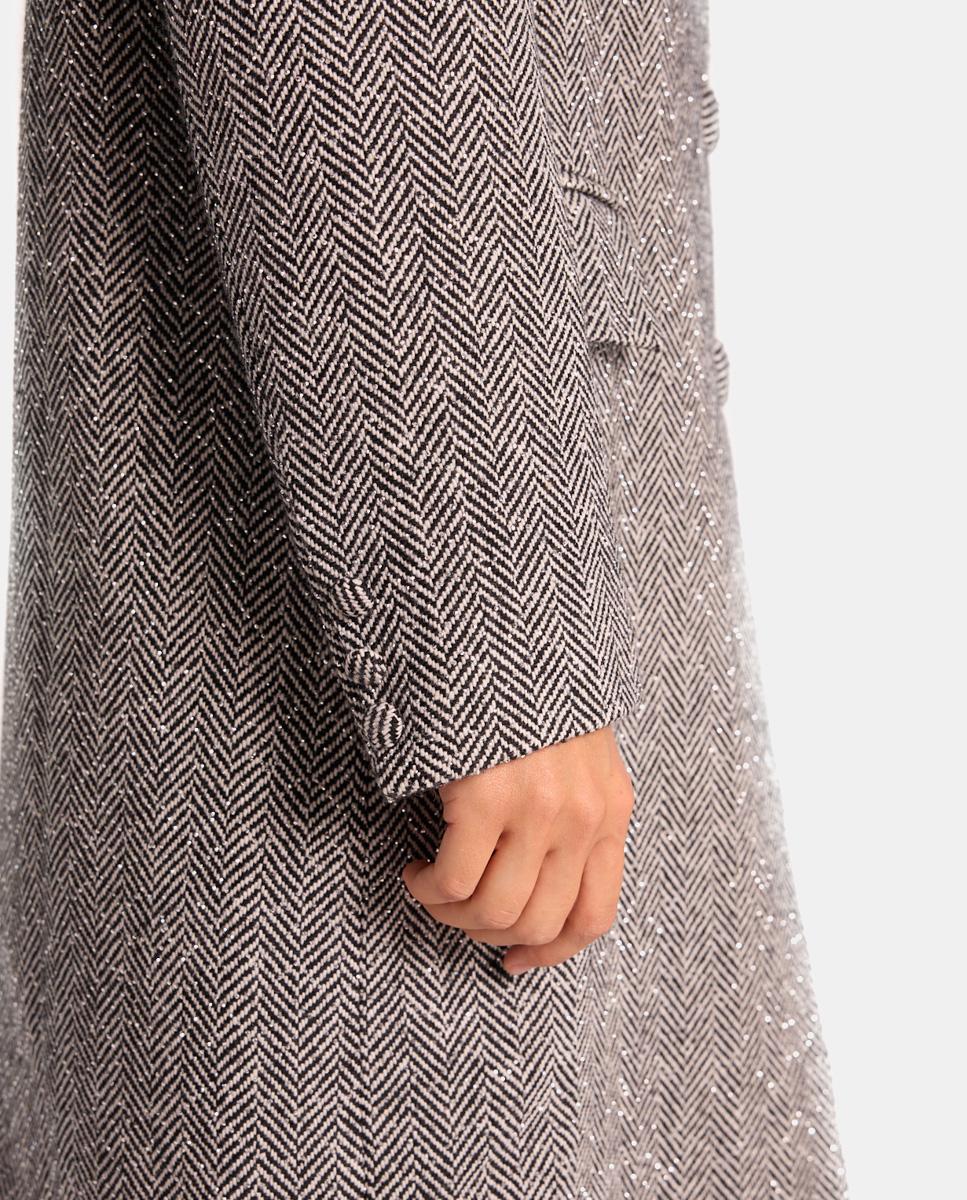 LONG MANTEAU GRIS
