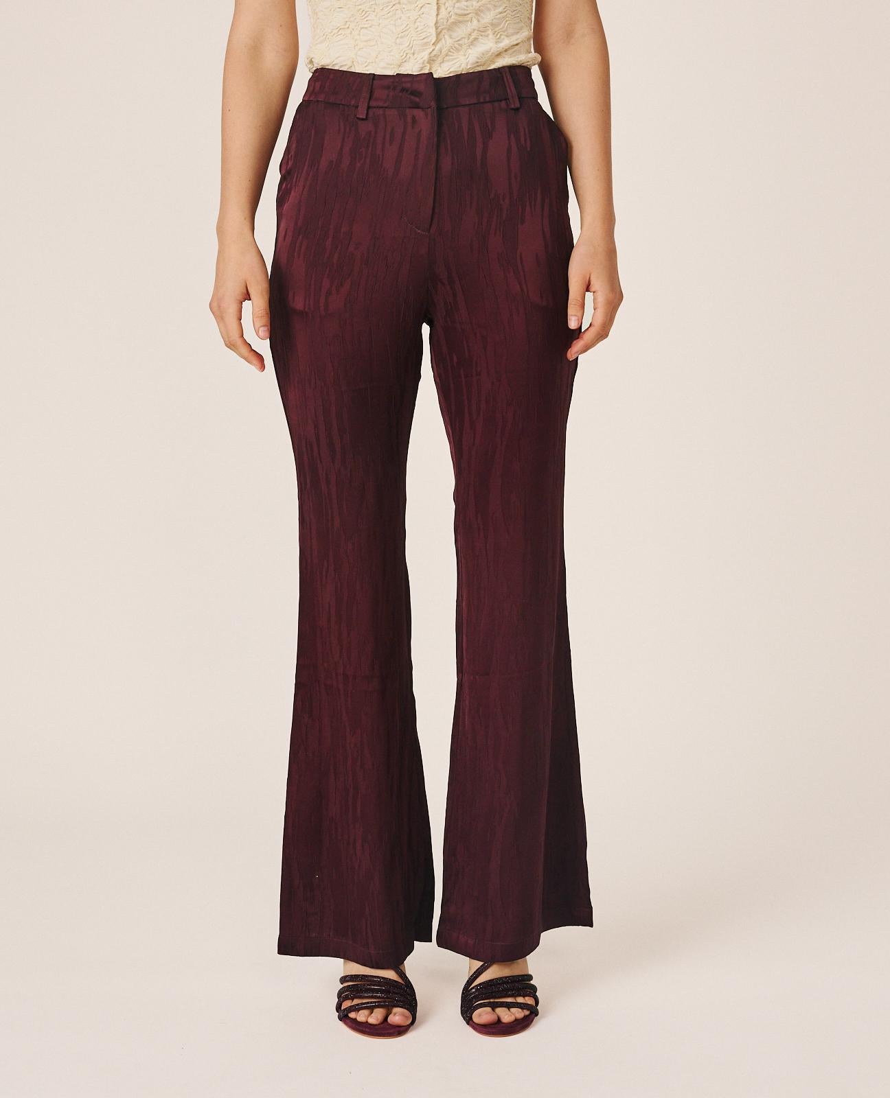 PANTALÓN FLARE JACQUARD