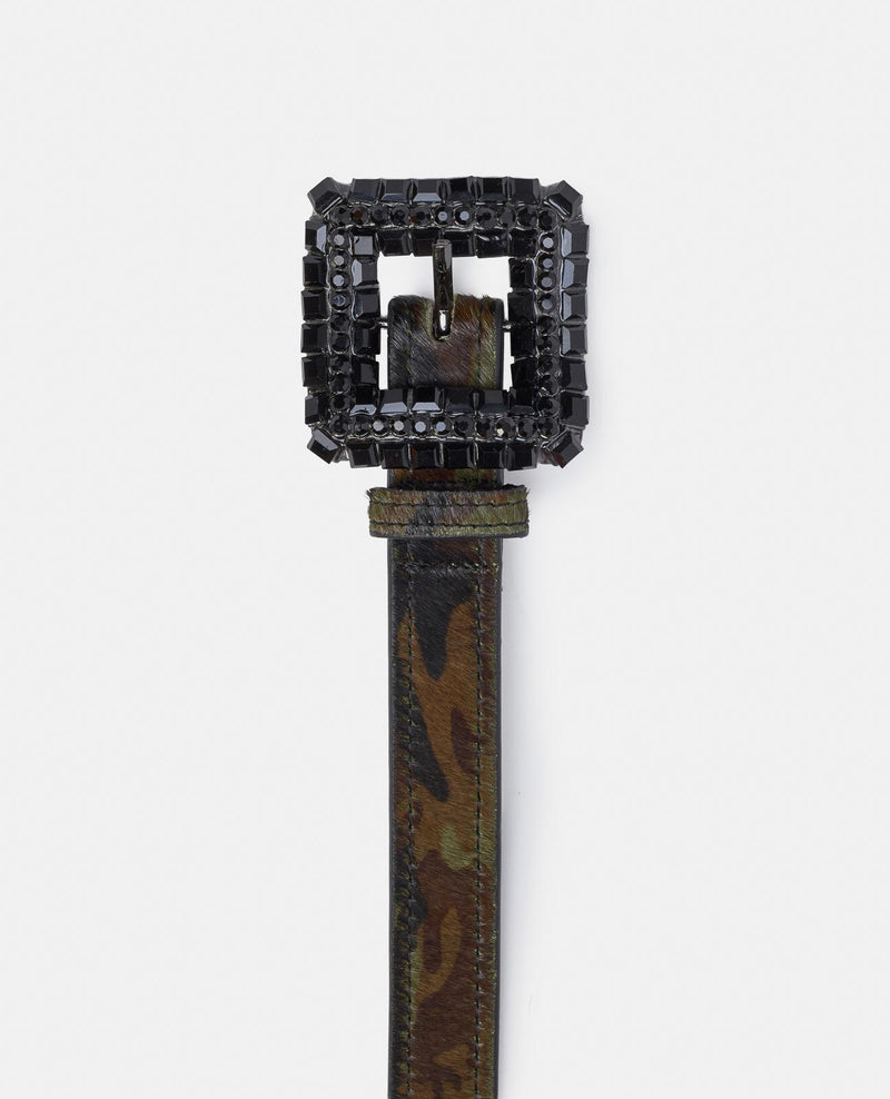 RHINESTONE BUCKLE BELT