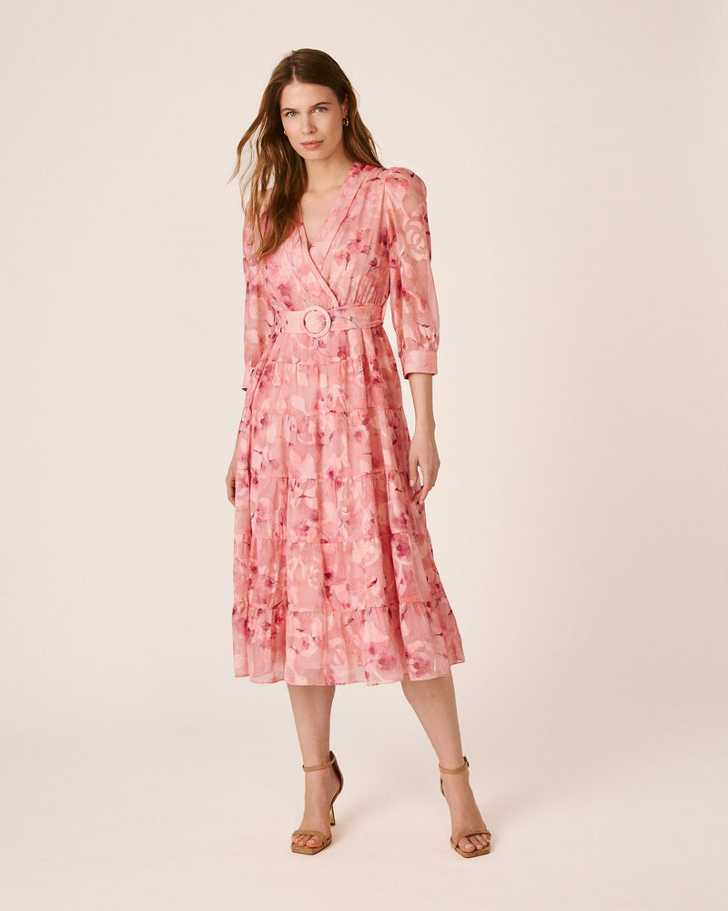 VESTIDO LONGO DE GASA